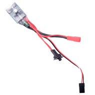 10A ESC Brushed Speed Controller for 1/12 1/16 1/18 1/24 1/28 RC Car Crawler WPL C24 B16 B24 B36 K98