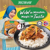 MGWoW HALAL Nasi Pra-Panas Makanan Siap Makan Halal–Nasi Rendang Ayam Self-Heating Rice (190g)