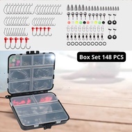 Kail Pancing Umpan Pancing Lengkap / Set Kail Pancing Dengan Box - Zumarts Ofc
