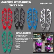 YAMAHA XMAX OLD V2 WINDSHIELD GARNISH ACRYLIC MATERIAL GARNISH SWEETENER VISOR XMAX OLD XMAX V2 XMAX