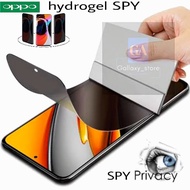 HYDROGEL ANTI SPY OPPO a6 a6x A52 A53S A54 A59 A57 5G A5 A9 2020 A71 A74 5G A83 A92 A93 A91 A95 A94 