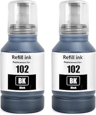 102 Ink ET-2850 ET-4850 ET-3850 ET-2856 ET-4856 Ink Bottle Compatible with Epson 102 Ink Cartridges 