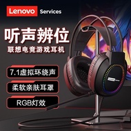 E03 Computer Headset usb Headset Luminous Desktop Gaming Game Household 7.1 Headset