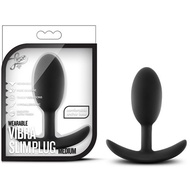Luxe Wearable Vibra Slim Butt Plug - 4"/Medium