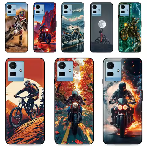Motorcycle Car Phone Case For Sony Xperia 10 1 VII VI 5 II III IV V 2023 XZ5 XZ4 XZ3 XZ2 XA3 XA2 Ult
