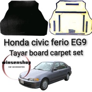 honda ferio EG9, EJ, EK bonet tayar board (Mdf board /waterproof)