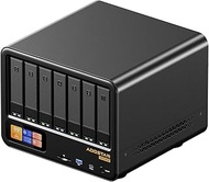 AOOSTAR WTR MAX AMD R7 8845HS（up to 5.1 Ghs 6+5 Bays Desktop NAS(Barebone),2 * 10GB SFP+ LAN Ports，U