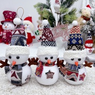 Christmas Cute Doll Christmas Hat Snowman Doll Christmas Tree Decoration Christmas Gift Christmas Gift Box Plush Doll