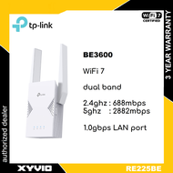 TP-LINK RE225BE BE3600 Dual-Band Wi-Fi 7 Range Extender