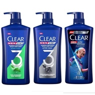 [NEW]Clear Men 3-In-1/Ultra Recharge Shampoo 618ml-650ml Clear Men 3 In 1 Clear Men 3 In 1