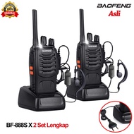 (GARANSI 1 TAHUN ) 4 unit 100% Handy Talky BAOFENG-888S Radio Komunikasi - ht baofeng