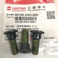100% ORIGINAL SYM VTS200 FR. DISK BOLT 8x24 // 90105-KR3-000 100% ORIGINAL SYM VTS200