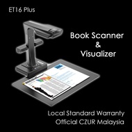 Official CZUR ET16 Plus Visualizer & Book Scanner come with complete software and OCR