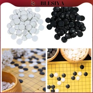 [Blesiya] 100Pcs Go Pieces Go Chess Beads Playing Interactive Accessories Games Go Stones