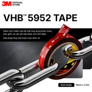 3M VHB 5952 Super Adhesive Double Sided Tempered Tape 19mm x 2.5m