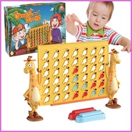 Strategy Board Game Giraffe Family Board Game Reusable and Challenging Parent-Child Game Solitaire Board Game for shinsg