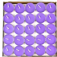 50pcs Unscented Tea Light Candles, 1 Hour Burn Time, Suitable For Party, Restaurant Decoration