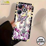 Case Infinix Smart 8 - Eksotik - Casing Infinix Smart 8 - Silikon - Motif - Aesthetic - Lucu - Cassi