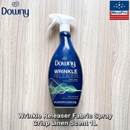 Downy® Wrinkle Releaser Fabric Spray 1L สเปรย์ฉีดผ้าเรียบ ไม่ต้องใช้เตารีด กลิ่นหอม แห้งเร็ว