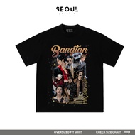 BTS-D2 OT7 BT$ BANGTAN OT7 Oversized Shirt BTS Group Regular Shirt Army ProClub Shirt Kpop Shirt