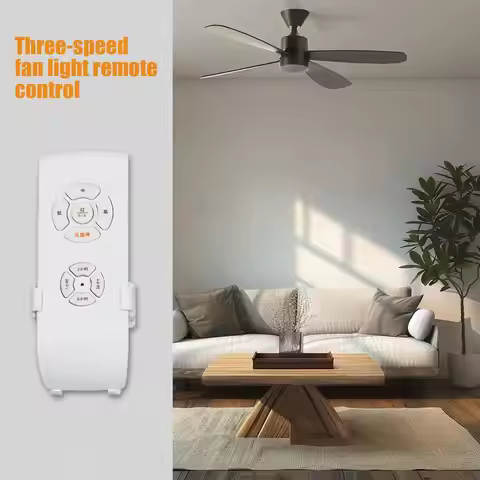 Ceiling Fan Remote Kit Small Size Remote Control And Receiver For Ceiling Fan And Lamp Adjusted Wind