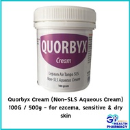 Quorbyx Cream (Non-SLS Aqueous Cream) 100G / 500g - for ezcema, sensitive & dry skin