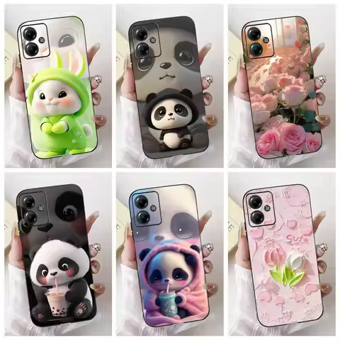 For Motorola Moto G14 G24 G34 Case Fashion Cartoon Cover Soft TPU Phone Case For Motorola G14 Moto G