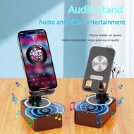 🎁 【Readystock】 + FREE Shipping 🎁 Universal Mobile Phone Desk Holder Support Built in Speaker Function For Samsung Xiaomi Oppo Iphone Tablet Cellphone Holder