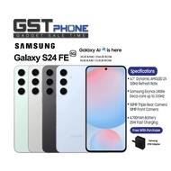 Samsung Galaxy S24 FE 5G (8GB+8GB Extended Ram+256GB/512GB Rom) (Original Malaysia Set) With Premium
