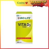 CARING BIO-LIFE VITA D3 1000 60S