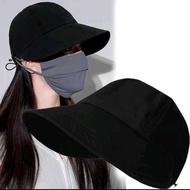 UV Protection Visors Fisherman Ponytail UV Protection Hat/