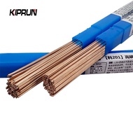 KIPRUN 10 Pcs 1.5mm*500mm Brass Welding Rod Phosphorus Copper Electrode Welding Wire Soldering Rod N