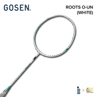 GOSEN BADMINTON RACKET ROOTS O-UN V1  4U/G6 (BLACK/WHITE) FREE GRIP +COVER (UNSTRUNG)