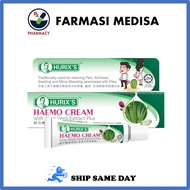 Hurix 's Haemo Cream with Aloe Vera Extract Plus 13g krim buasir piles cream