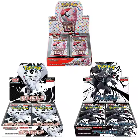 Pokemon Cards 360pcs/Box Pokemon Card Scarlet Violet 151 English MEGA Evolution TCG Classics Expansi