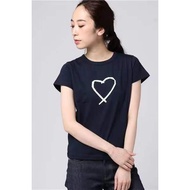 Agnes b. Printed Cotton T-shirt for Women - Versatile Round Neck1