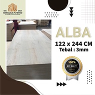Triplek / Plywood 3mm Alba (122 x 244 cm) Grade UTY - 1 A