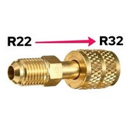 Adapter R410 Adapter R32 Adapter R22 to Adapter R32 Charging Hose R22 Adapter Aircond Penyaman Udara