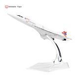 ▽◎⊙FEO 16CM BRITISH AIRWAYS  F-BVFB CONCORDE METAL ALLOY MODEL PLANE AIRCRAFT MODEL TOY AIRPLAN Toys