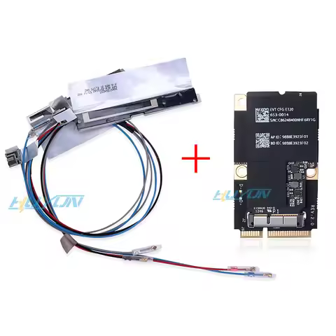 BCM94360CD WIFI Bluetooth 4.0 Dual Band Card+Adapter Card+Antenna For 2013 21.5"/27" iMac A1418 A141