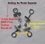 Setelan Rantai Sepeda Anting As Roda Sepeda BMX Fixie Mini Onthel Besi