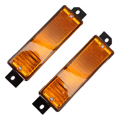 Front Turn Signal Indicator Light 1 Pair Corners For BMW 3 E30 1987 1988- 1991 Part Numbers 63131380