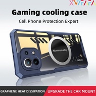 Four corner thickening Cooling Transparent Phone Case for Xiaomi Mi 11 11Pro 11Ultra Mi MIX4 Aluminu
