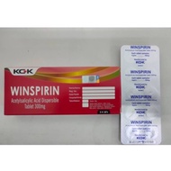 *EXP 05/2023* WINSPIRIN ASPIRIN 300MG TABLET 10S/30S