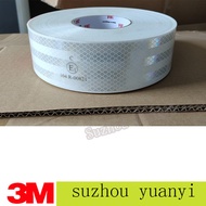3M Reflective Tape 983-10 WHITE European standard Car stickers diamond grade one body reflective log