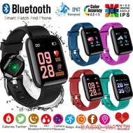 waterproof watch ┅[JOM PROMO PANAS ] Jam Pintar Smart Band 116 Plus Sports Fitness Activity Heart Rate Tracker Blood Pre