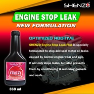 Shenzo Engine Oil Stop Leak Plus 368ml Leaking Engine Oil Treatment Honda Toyota Nissan Suzuki Subaru Kia Hyundai Perodua Proton BMW Audi