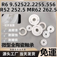 Miniature Full Ceramic Bearing R6 9.52522.2255.556 MR52 252.5 MR62 262.5 Ready Stock