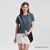 Penshoppe Essentials Textured Slim Top For Women