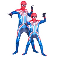 ◙❍Halloween Masquerade Kanak-kanak spiderman Onesie Superhero Kostum Kanak-Kanak Cosplay Baju Superhero Dewasa